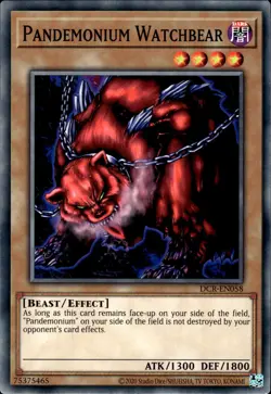 Pandemonium Watchbear - DCR-EN058 - NM - YuGiOh - Image 1