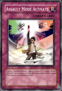 Assault Mode Activate - CRMS-EN063 - NM - YuGiOh - Image 1