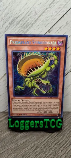 Yu-Gi-Oh! Predaplant Spinodionaea / FUEN EN004 1st Edition LP - Image 1