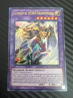 Yugioh Elemental HERO Grandmerge DUPO-EN004 Ultra Rare Unlimited NM - Image 1