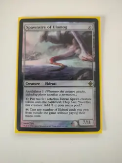 MTG Spawnsire of Ulamog Rise of the Eldrazi 011/248 Foil Rare - Image 1