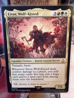 MTG Magic 1x Eivor, Wolf-Kissed (M/NM) Universes Beyond Assassin's Creed - Image 2