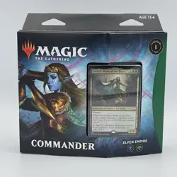 Magic The Gathering Kaldheim Commander Deck Elven Empire Brand New Sealed WOTC - Image 1