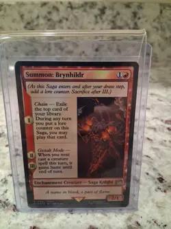Summon: Brynhildr (Foil) Rare MTG Final Fantasy - Image 1