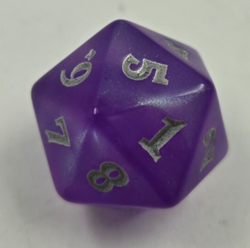 MTG Throne of Eldraine Fat Pack Gift Bundle Oversized D20 Spin Down Dice - Image 2
