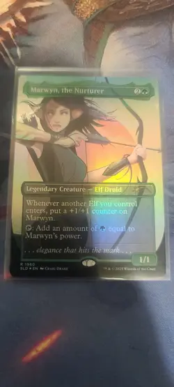 Marwyn, the Nurturer (Rainbow Foil) Secret Lair Drop Foil - Image 1