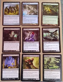 Magic the Gathering: ZENDIKAR BLOCK LOT. 158 CARDS. Rare, Unc, com. VG-NM. MTG - Image 1