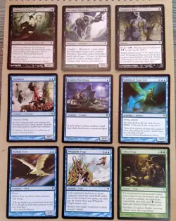 Magic the Gathering: ZENDIKAR BLOCK LOT. 158 CARDS. Rare, Unc, com. VG-NM. MTG - Image 2