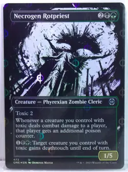 Necrogen Rotpriest [Near Mint] Showcase *Foil* {Phyrexia: All Will Be One} - Image 1