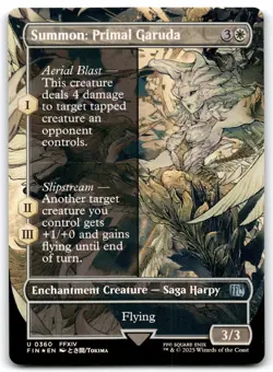 FOIL Summon: Primal Garuda #360 FINAL FANTASY - Image 1