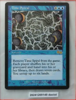 MTG Time Spiral Urza's Saga Rare Magic The Gathering LP - Image 1