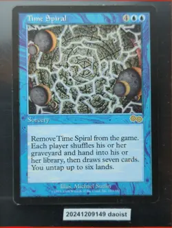 MTG Time Spiral Urza's Saga Rare Magic The Gathering LP - Image 3