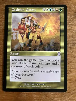 Coalition Victory Timeshifted Regular NM - Image 1