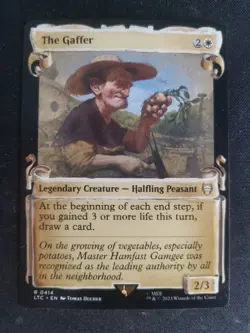MTG The Gaffer Lotr Commander: Tales of Middle-earth #414 Scroll Showcase - Image 1