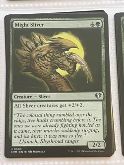 DDcards 🇨🇦MTG Magic The Gathering Commander Masters Might Sliver - Image 1