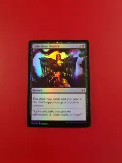 1x Infectious Inquiry | FOIL | Phyrexia: All Will Be One | MTG Magic Cards - Image 3