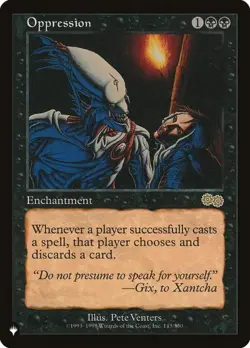 Oppression - Near Mint MTG The List - Image 1