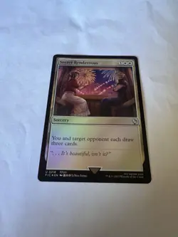 Secret Rendezvous Foil MtG Card FIC 218 FInal Fantasy Commander🔥🔥📦📦🃏🃏 - Image 1