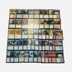 Magic The Gathering Rare & Mythic Lot Of 55 Trading Cards - Image 1