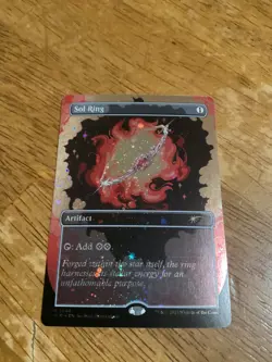 MTG Sol Ring Galaxy Foil 1494 SP/LP Secret Lair Magic The Gathering Rare - Image 1