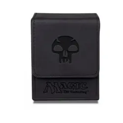 Ultra Pro MtG Deck Box Flip Box - Black Mana EX - Image 1