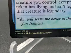 Irenicus's Vile Duplication Commander Legends: Battle for Baldur's Gate Foil - Image 2