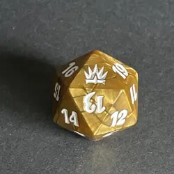 From the Vault: Legends D20 Die / Dice MTG Spindown Life Counter - Image 1