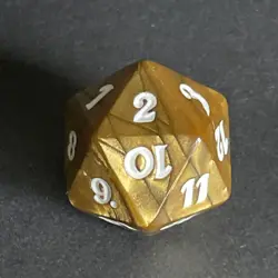 From the Vault: Legends D20 Die / Dice MTG Spindown Life Counter - Image 3