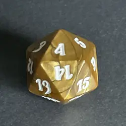 From the Vault: Legends D20 Die / Dice MTG Spindown Life Counter - Image 5