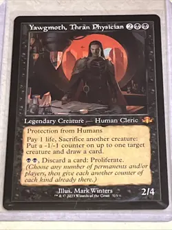 Yawgmoth, Thran Physician (Retro Frame) Dominaria Remastered Regular - Image 1