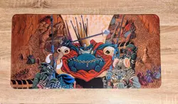PLAYMAT MAGIC THE GATHERING MTG GOBLIN KING - Image 1
