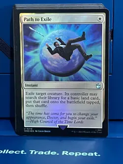 MTG Dr. Who Path to Exile Foil UC NM/M WHO - Image 1