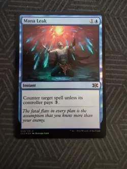mtg mana leak foil double masters 2022 - Image 1