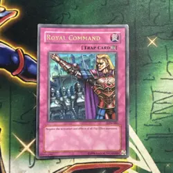 Yugioh! Royal Command LON-080 Ultra Rare Unlimited MP - Image 1