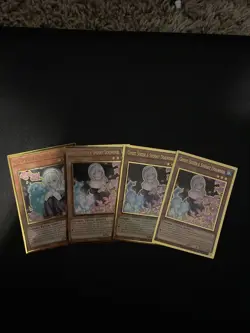 Yugioh! Ghost Sister & Spooky Dogwood Gold Rare 1st Edition MAGO-EN013 - Image 1