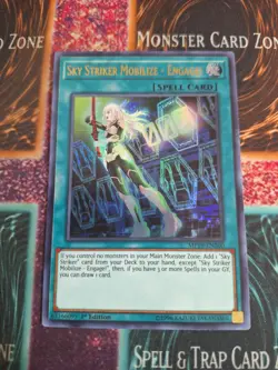 Yu-Gi-Oh! Sky Striker Mobilize - Engage! MP19-EN260 Ultra Rare 1st Edition NM a1 - Image 1