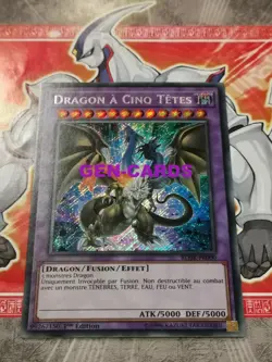 Carte YU GI OH DRAGON A CINQ TETES BLHR-FR000 - Image 1