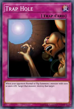 Trap Hole - RA03 - Platinum Secret Rare - Yugioh - Euro - Image 1