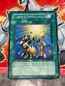 Carte YU GI OH CARTE D'INVIOLABILITE DPYG-FR025 - Image 1