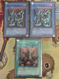 2 x Zera the Mant PP01-EN011 & 1 x Zera Ritual PP01-EN010 NM Vintage Yugioh - Image 1