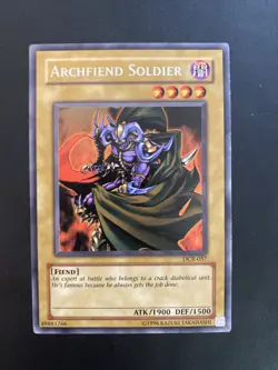 Yu-Gi-Oh! Archfiend Soldier Dcr-057 Eng Rare Ex - Image 1