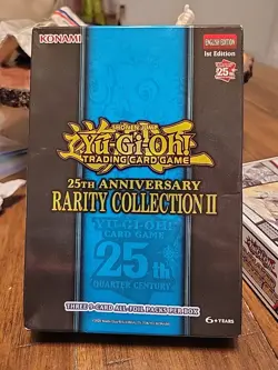 Yugioh Yu-Gi-Oh! 1st Edition 25th Anniversary Rarity Collection 2 II Box Set - Image 1