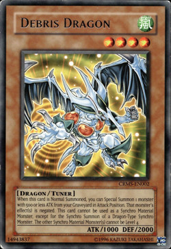 Debris Dragon - Rare CRMS-EN002 - MP - YuGiOh - Image 1