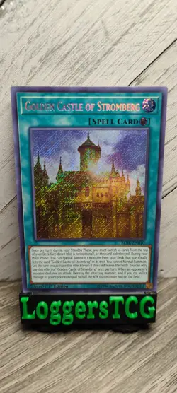 Yu-Gi-Oh! Golden Castle of Stromberg / BLRR EN010 1st Edition LP - Image 1