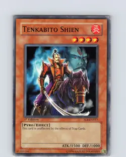 Yu-Gi-Oh TCG Tenkabito Shien SOI-EN017 1st Edition Common Card Played MP-LP - Image 1