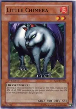 Yugioh! Little Chimera - SD3-EN005 - Common - 1st Edition Near Mint, English - Image 1