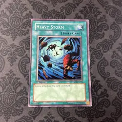 Heavy Storm 1st Edition Common SD1-EN016 Yu-Gi-Oh! - Image 1