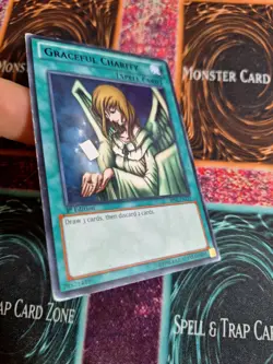 Yu-Gi-Oh! Graceful Charity BP02-EN137 Rare 1st Edition LP/MP - Image 2
