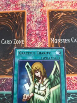 Yu-Gi-Oh! Graceful Charity BP02-EN137 Rare 1st Edition LP/MP - Image 3