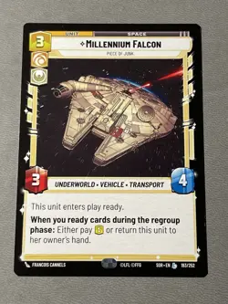 Millennium Falcon - Piece of Junk (Star Wars Unlimited) Normal 193/252 NM - Image 1